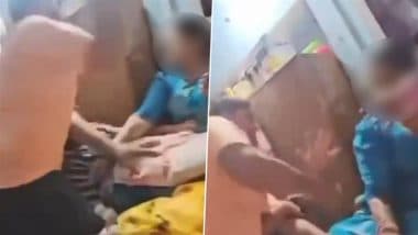 ‘Beaten in Front of Crying Daughters’: Bihar Woman Dies Under Suspicious Circumstances in Gaya; Husband Accused of Dowry Murder, Shocking Assault Video Goes Viral