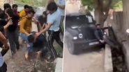 Noida Assault Case: 2 Arrested for Assaulting Brothers, Running Over One With SUV in Sector 53; 2 Cops Suspended for Not Acting Promptly (Watch Videos)