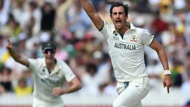 Mitchell Starc Becomes Highest Wicket-Taker in ICC Tournament Finals, Achieves Feat During SA vs AUS ICC WTC 2025 Final