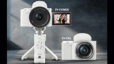 Sony ZV-E10, Sony ZV-E10 II Now Available in White Colour in India; Check Price, Key Features and Specifications of Sony’s Vlogging Cameras