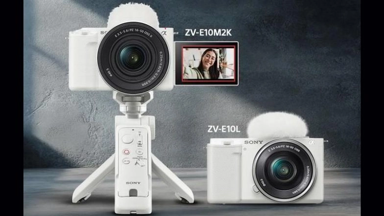 Sony ZV-E10, Sony ZV-E10 II Now Available in White Colour in India; Check Price, Key Features and Specifications of Sony’s Vlogging Cameras