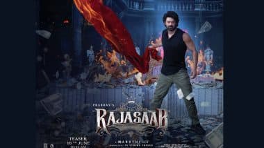 &lsquo;The Raja Saab&rsquo;: Prabhas-Maruthi&rsquo;s Romantic Horror Comedy Locks December 2025 Release; Teaser for Telugu Film To Drop on THIS Date (See Poster)