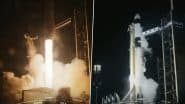Axiom Mission 4 Launched: NASA’s Axiom-4 Mission Piloted by Indian Astronaut Shubhanshu Shukla Lifts Off to ISS Aboard SpaceX Dragon Spacecraft (Watch Video)