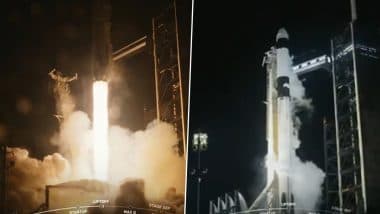 Axiom-4 Mission Piloted by Group Captain Shukla Lifts off From Florida