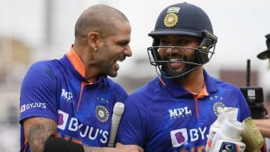 Shikhar Dhawan Reveals 'Smuggling' Girlfriend Into Room He Shared With Rohit Sharma in His Book Titled 'The One: Cricket, My Life and More'