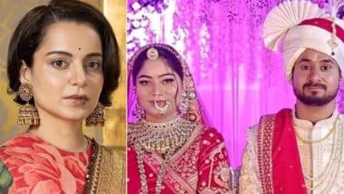 Raja Raghuvanshi Murder Case: Kangana Ranaut Reacts and Comments on Suspect Sonam, Says ‘Woman Can’t Say No to Marriage but Plan a Cold-Blooded Murder’