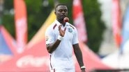WI vs AUS 2025: West Indies Pacer Jayden Seales Fined for Code of Conduct Breach in First Test Against Australia