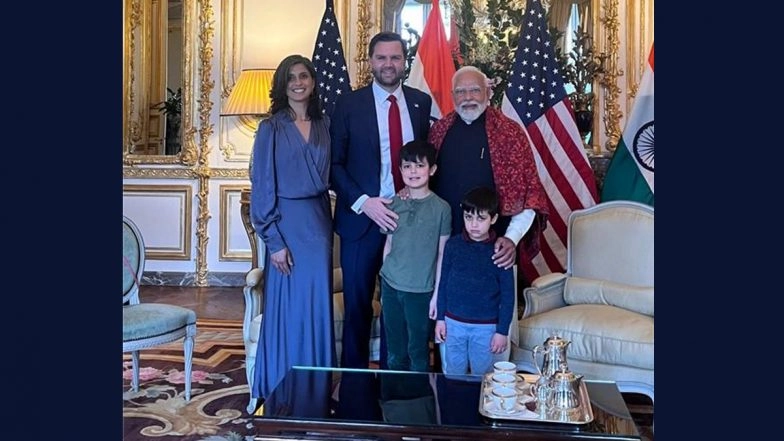 Kids Found a ‘Grandfather’ in the PM Narendra Modi, Says Usha Vance