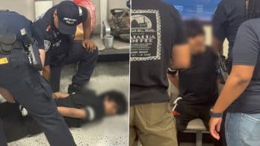 ‘Handcuffed, Crying, Treated Like a Criminal’: Man Who Filmed Video of Handcuffed Indian at Newark Airport in US Says He ‘Felt Helpless and Heartbroken’ (See Pics and Video)