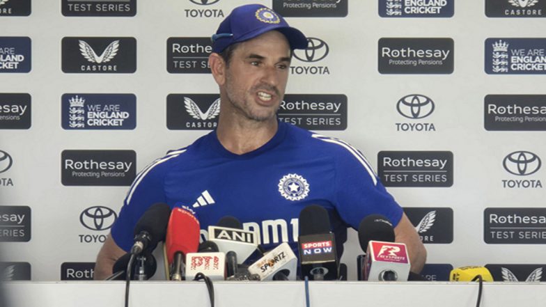 IND vs ENG 2025: India’s Assistant Coach Ryan ten Doeschate Drops Hints on India’s Probable XI for Second Test Against England