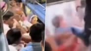 Baghpat Train Murder: Man Beaten to Death Inside Moving Train Over Seat Dispute in Uttar Pradesh, Shocking Videos Surface