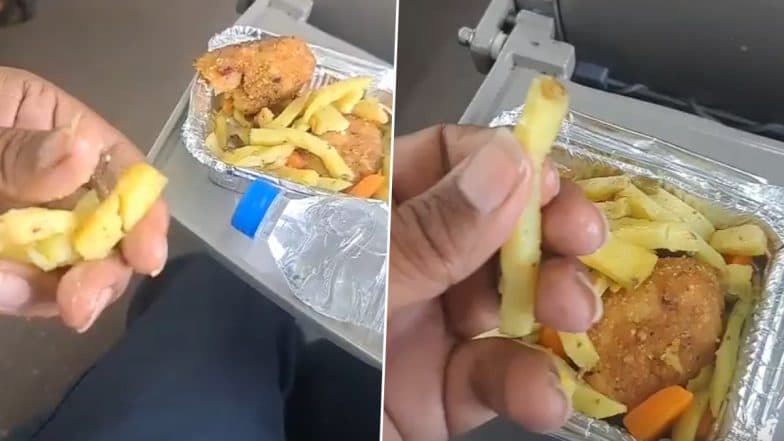 ‘Poor Quality Food Served on Vande Bharat’: Passenger Alleges Substandard Meal, Rude Behaviour by Staff and RPF, IRCTC Responds (Watch Video)