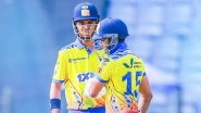 Maharashtra Premier League 2025: Eagle Nashik Titans Beat Satara Warriors by Three Wickets; Raigad Royals Edge Puneri Bappa by Two Wickets