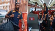 Team India Takes Train To Reach Leeds from London For IND vs ENG 1st Test 2025 (Watch Video)