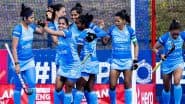 Belgium vs India FIH Hockey Pro League 2024-25 Live Streaming Online on JioHotstar: Watch Free Telecast of Women’s Hockey Match on TV and Online