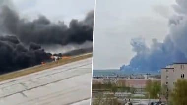 Russia’s Pearl Harbour: Ukraine Launches Operation ‘Spider Web,’ Destroys Tu-95 and Tu-22M3 Nuclear Capable Bombers in Drone Attack on 4 Russian Airbases