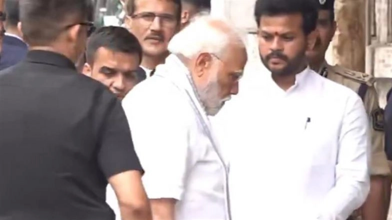 Air India Plane Crash: PM Modi Visits Ahmedabad Civil Hospital, Meets Injured