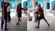 Chhattisgarh Shocker: Man Tied to Pole, Brutally Thrashed in Public Over Suspected Tip-Off to Mining Officials in Balodabazar; 1 Arrested as Video Goes Viral