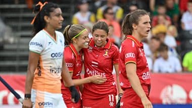 FIH Pro League 2024–25: Fighting Indian Women’s Hockey Team Lose 0–2 to Hosts Belgium