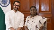 Aamir Khan Meets President Droupadi Murmu at Rashtrapati Bhavan, Hosts Special Screening of 'Sitaare Zameen Par' (See Pics)