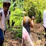 Indore Couple Case: Tourist Shares New Video Showing 3 Murder Accused Trekking Ahead of Sonam and Raja Raghuvanshi Near Double Decker Root Bridge in Meghalaya