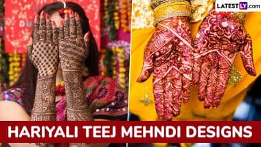 Easy Mehndi Designs For Hariyali Teej 2025 To Celebrate the Shravan Month Festival   