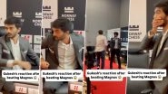 World Champion D Gukesh Displays Raw Emotions After Registering First-Ever Classical Win Over Magnus Carlsen at Norway Chess 2025 (Watch Video)