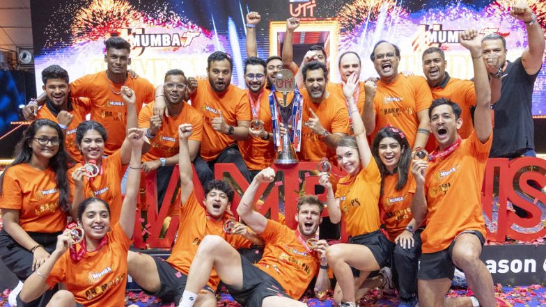 U Mumba TT Secure First-Ever Ultimate Table Tennis Title, Beat Jaipur Patriots  