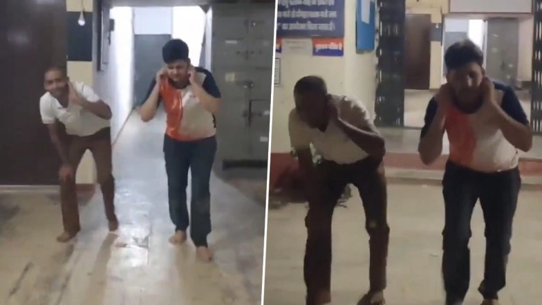 Meerut Youths Arrested After Viral Video Shows Them Making Lewd Comments on Female Cops at Nauchandi Mela; Made to Do Sit-Ups, Apologise Publicly as Hunt for Main Accused Continues