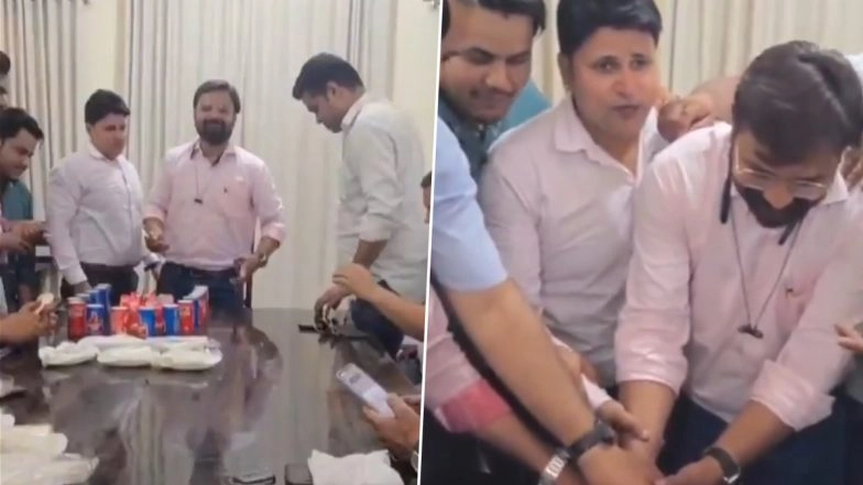 Meerut: Journalist Booked After Video of Birthday Celebration Inside Circuit House in UP Goes Viral