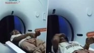 MRI or Tobacco Break? Elderly Man Calmly Prepares Khaini While Lying in MRI Machine, Video Goes Viral