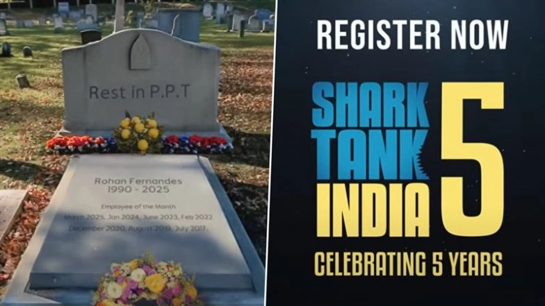 &lsquo;Shark Tank India&rsquo; Season 5: Makers Unveil Witty First Promo on Toxic Work Culture As They Announce Registrations for New Season of Popular Business Reality Show (Watch Video)