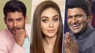 Shefali Jariwala Dies at 42 Due to Cardiac Arrest: Sidharth Shukla to Puneeth Rajkumar, Celebrities Who Died Young Due to Heart-Related Ailments
