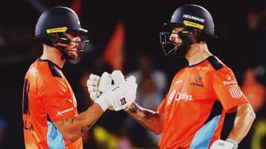 San Francisco Unicorns Beat Texas Super Kings by Seven Wickets; Matthew Short, Finn Allen Shine As Faf Du Plessis’ Ton Goes in Vain