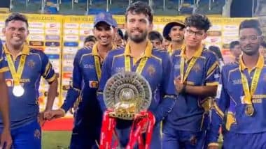 NECO Master Blaster Win Vidarbha Pro T20 League 2025 Title; Captain Jitesh Sharma and Vedant Dighade Shine in Final To Beat Pagariya Strikers by Seven Wickets
