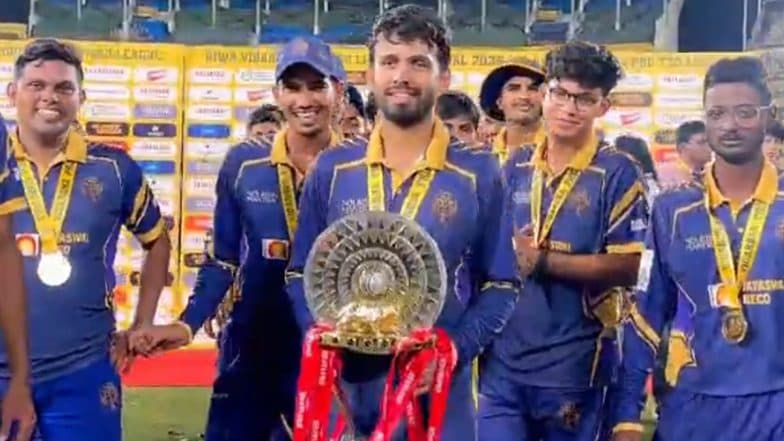 NECO Master Blaster Win Vidarbha Pro T20 League 2025 Title; Captain Jitesh Sharma and Vedant Dighade Shine in Final To Beat Pagariya Strikers by Seven Wickets