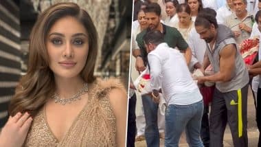 Shefali Jariwala Funeral: Actress’ Husband Parag Tyagi and Rakhi Brother Hindustani Bhau Participate in Her Last Rites; Heartbreaking Visuals Surface Online (Watch Video)