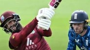 How To Watch ENG vs WI 3rd ODI 2025 Free Live Streaming Online? Get Telecast Details of England vs West Indies Cricket Match on TV