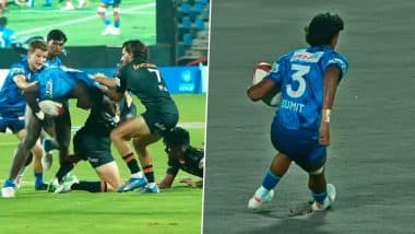 Rugby Premier League 2025: Hyderabad Heroes Crush Bengaluru Bravehearts 43–7 for Record Win; Chennai Bulls Remain Unbeaten After 23–7 Victory Over Delhi Redz
