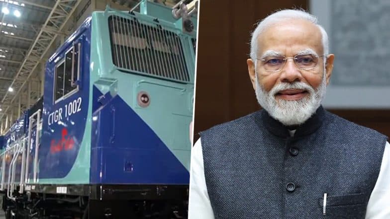 PM Narendra Modi to Flag Off First ‘Made in India’ Locomotive for Export to Guinea From Marhowra Plant in Bihar