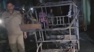 Delhi Fire: 2 Die After Blaze Erupts at Dilshad Garden, Video Surfaces