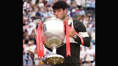Carlos Alcaraz Defeats Jiri Lehecka To Clinch Queen’s Club Championships 2025 Title