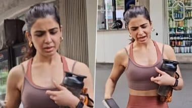 Samantha Ruth Prabhu Snaps at Paps After Gym Session in Mumbai in Viral Video