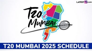 T20 Mumbai 2025 Full Schedule, Free PDF Download Online: Get Time Table With Date and Match Time In IST, Venue Details, Fixtures of Cricket League