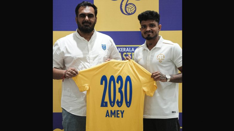 Kerala Blasters FC Acquire Right-Back Amey Ranawade on Five-Year Deal