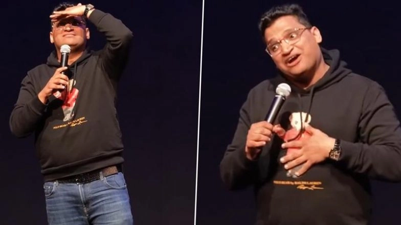 ‘Chalo Tum Hanuman Chalisa Padho’: Comedian Gaurav Gupta Roasts Pakistani Fan at His US Show, Takes a Dig Over Kashmir Issue Amid Indo-Pak Conflict (Watch Viral Video)