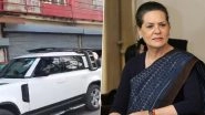 Sonia Gandhi Health Update: Senior Congress Leader Undergoes Tests at Hospital in Shimla After High Blood Pressure Complaint (Watch Videos)