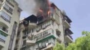 Delhi Fire Tragedy: Father, 2 Children Die After Jumping From 8th Floor To Escape Massive Blaze in Multi-Storey Dwarka Apartment