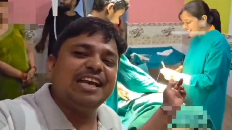 Doctor or Quack? Siwan’s Kanchan Kumari Who Claims To Be ‘Gynelogist’ Seen Performing C-Section in Instagram Reel, Netizens Flag Medical Negligence