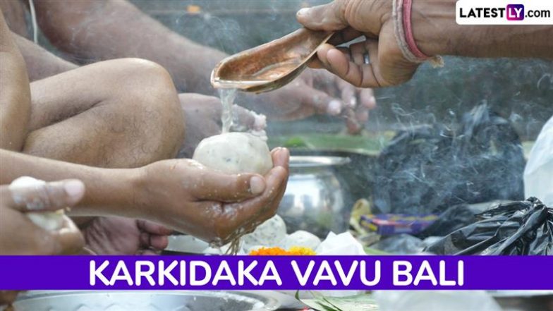 Karkidaka Vavu Bali 2025 Date in Kerala: Know Rituals and Significance of the Day Dedicated to Ancestors